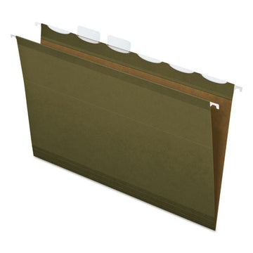 Pendaflex® Ready-tab Extra Capacity Reinforced Colored Hanging Folders, Letter Size, 1-5-cut Tab, Standard Green, 20-box freeshipping - TVN Wholesale